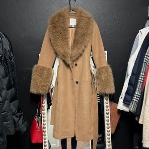 Faux Fur Coat